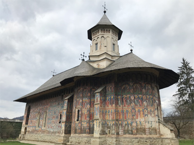 biserica manastirii in 2021